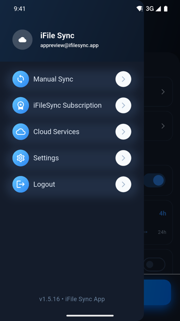 Navigation drawer